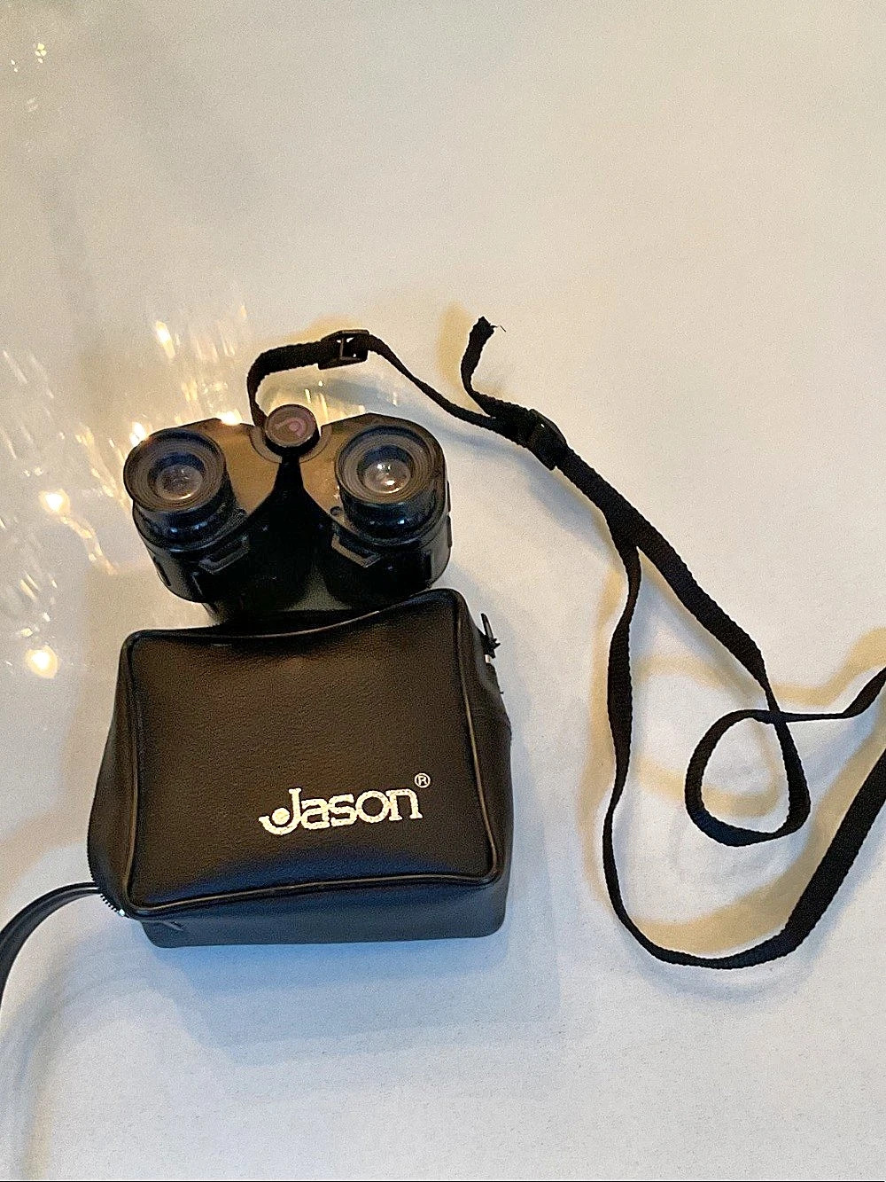 Jason Graphite 7x35 Binoculars Black with Case 5 by 4